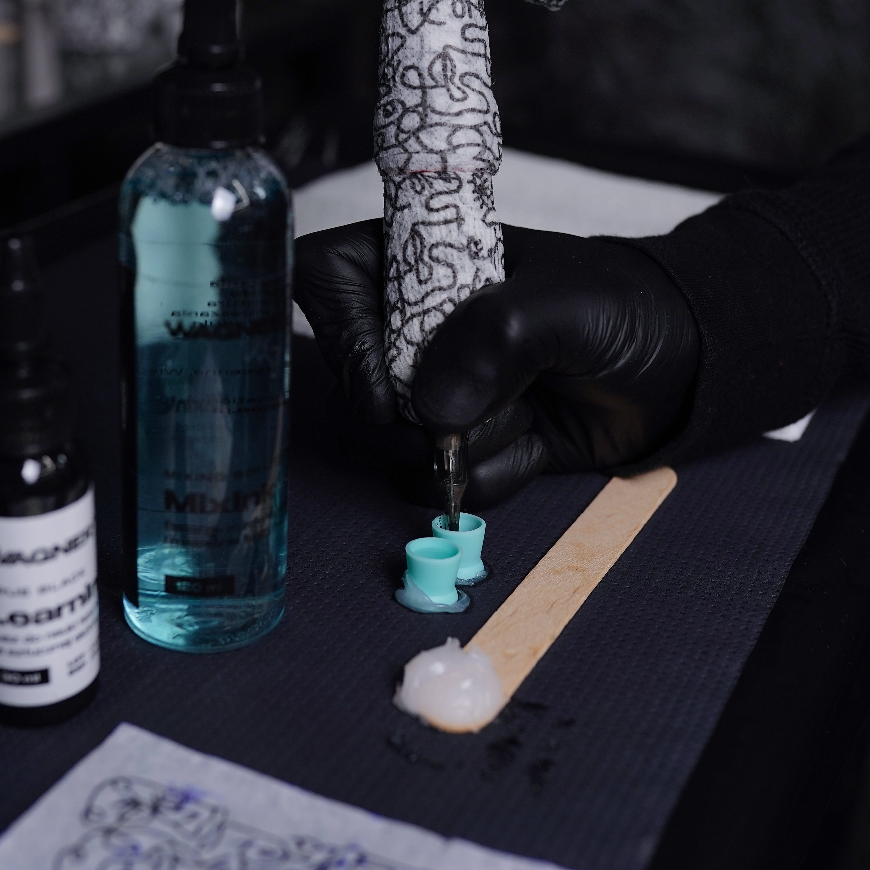 Mixing Solution Tattoo